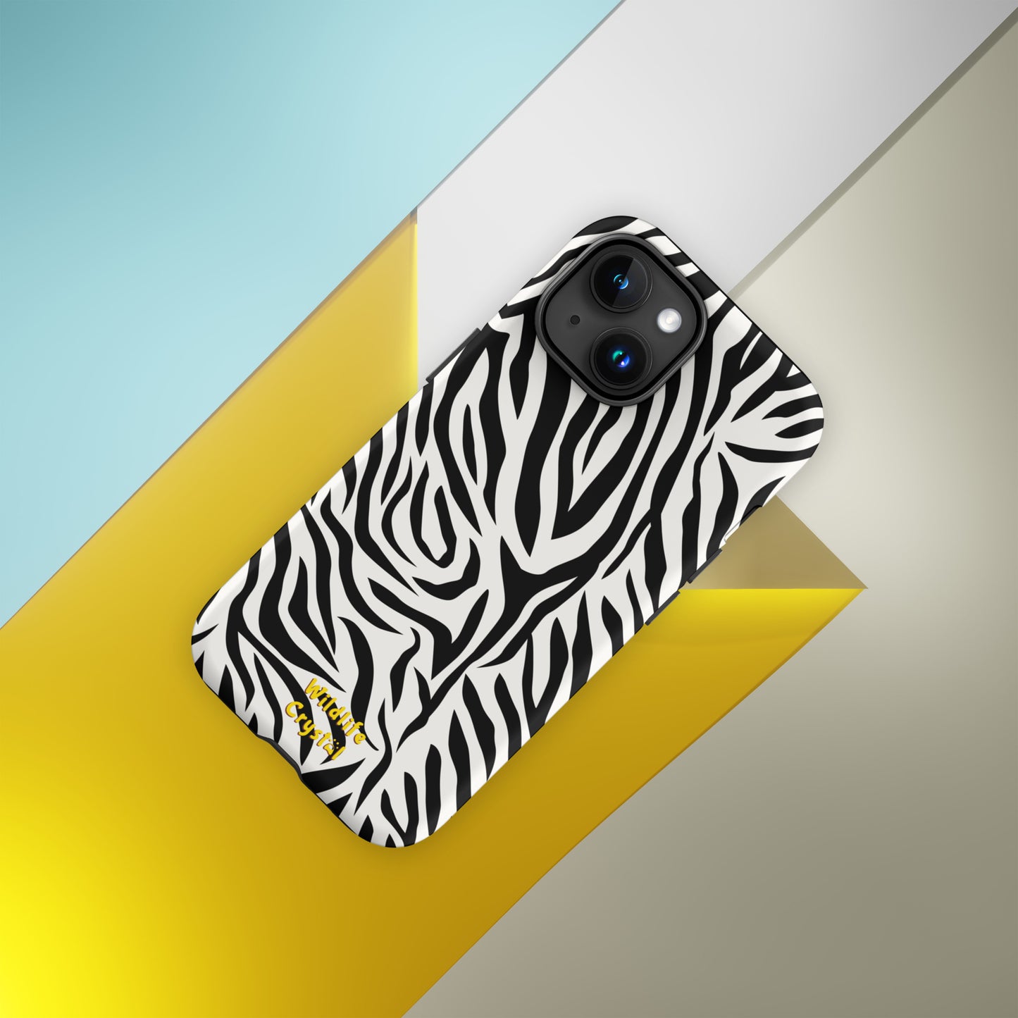 Zebra Print Tough Case for iPhone®