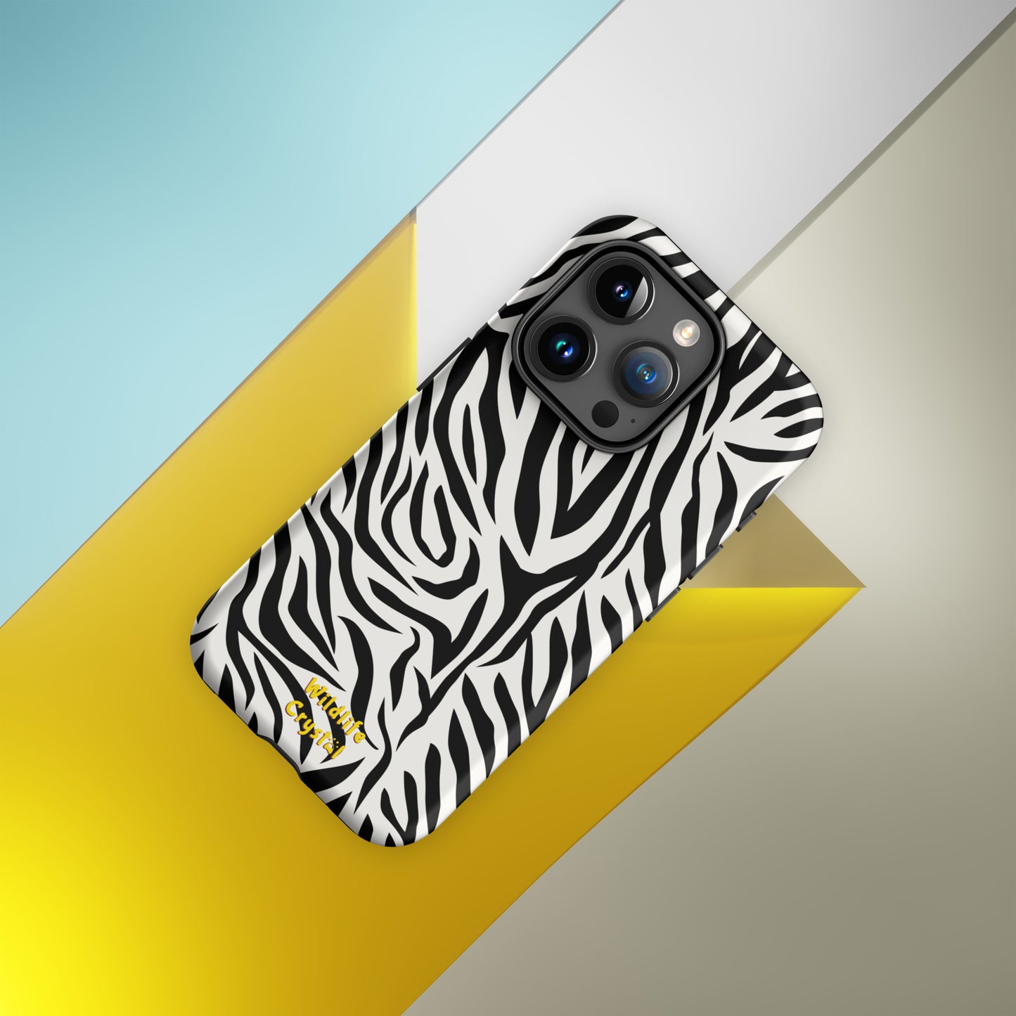 Zebra Print Tough Case for iPhone®