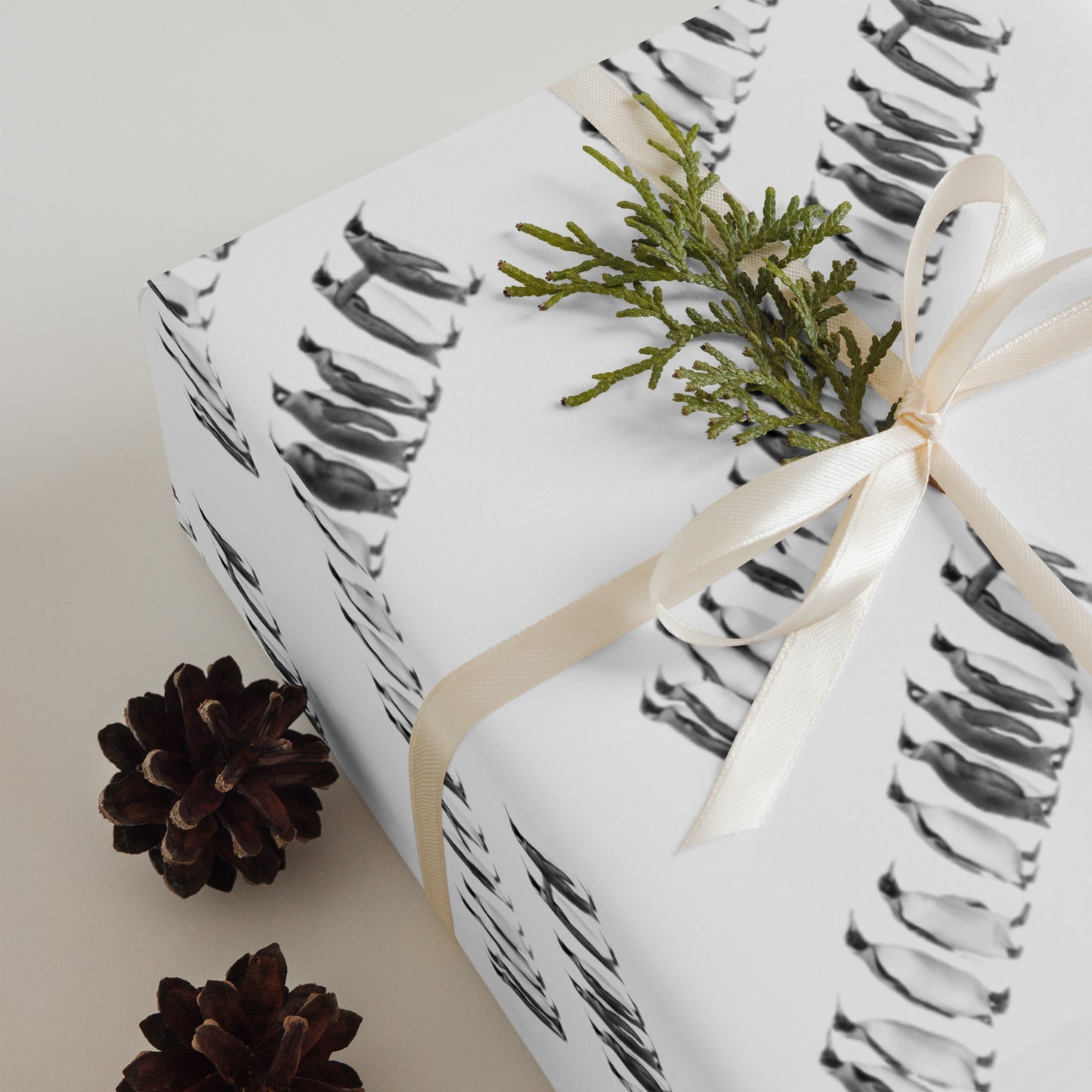 Penguin Line Wrapping paper sheets